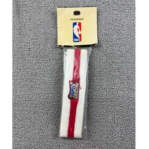 Vintage NBA 76ers Headband For Bare Feet‎ Men One Size Basketball Embroider Logo